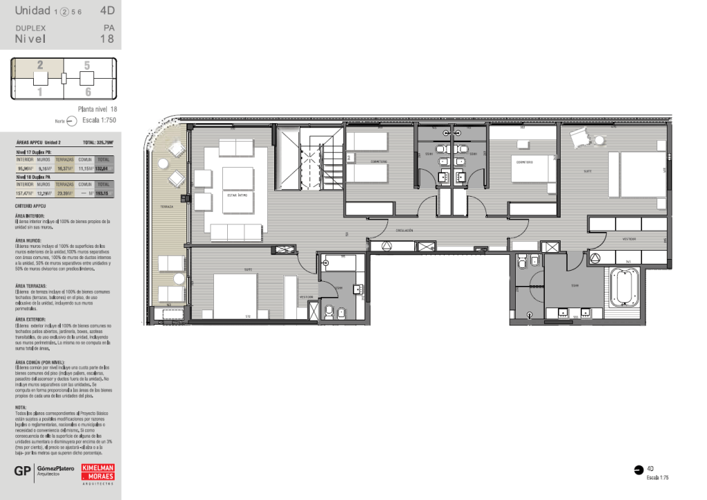 Duplex 4 dormitorio PA